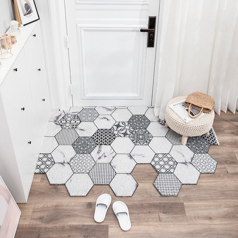 Mono Hex Non-Slip Mat