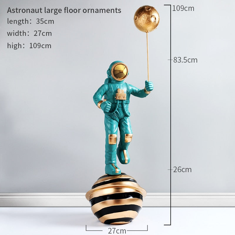Astro Spacewalk Statue Decor