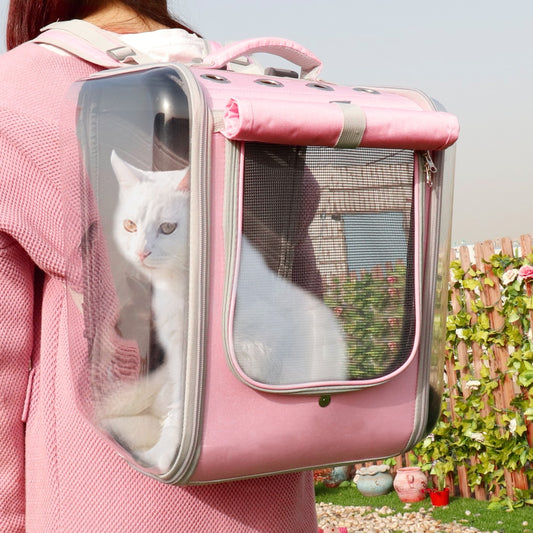 Clear View Breathable Pet Backpack