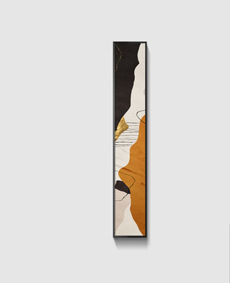 Coral Aura Abstract Canvas Print