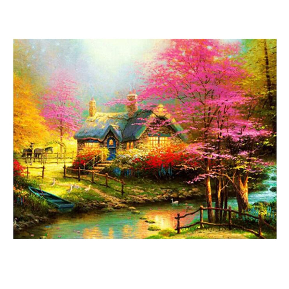 Landscape DIY Mosaic Painting Decor