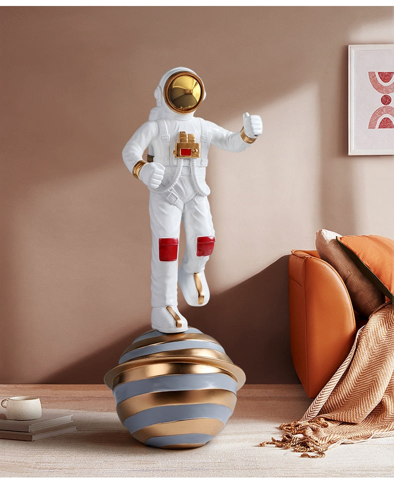Astro Spacewalk Statue Decor