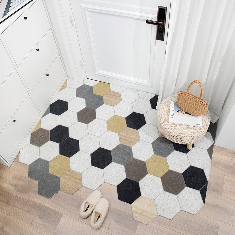 Mono Hex Non-Slip Mat