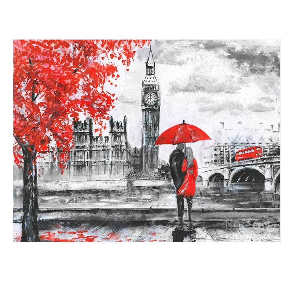 Landscape DIY Mosaic Painting Decor