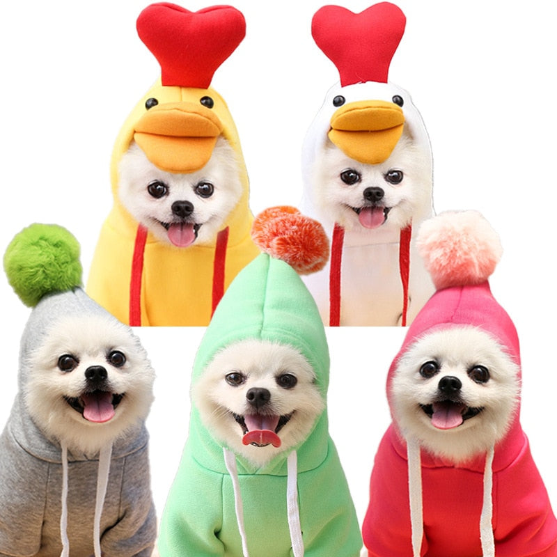 Fruity Dog Fleece Jackets