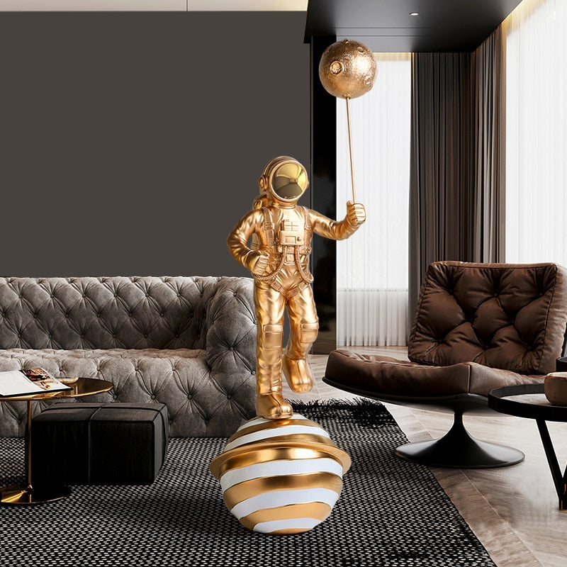 Astro Spacewalk Statue Decor