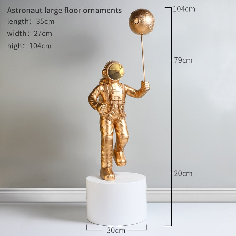 Astro Spacewalk Statue Decor