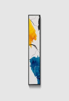 Coral Aura Abstract Canvas Print