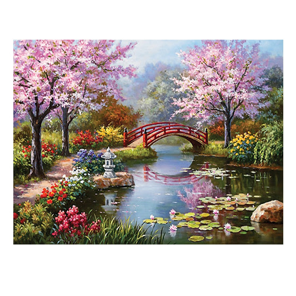 Landscape DIY Mosaic Painting Decor