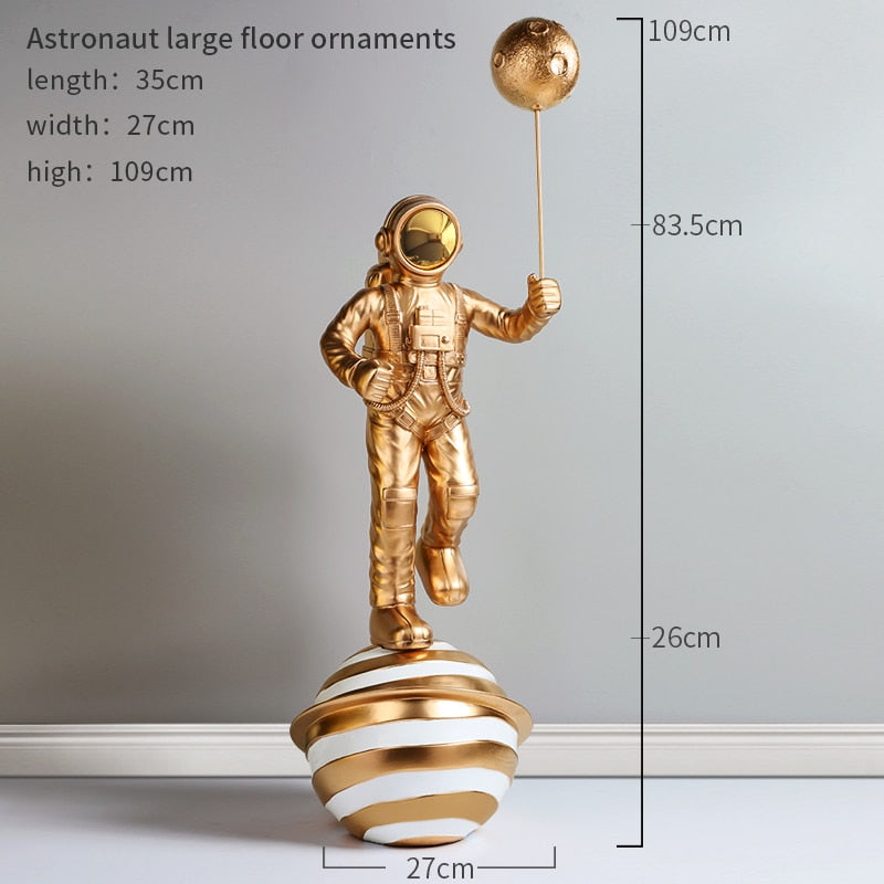 Astro Spacewalk Statue Decor