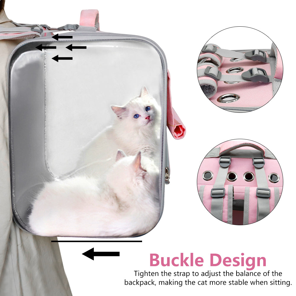 Clear View Breathable Pet Backpack