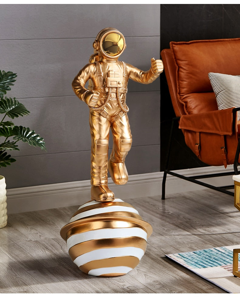 Astro Spacewalk Statue Decor