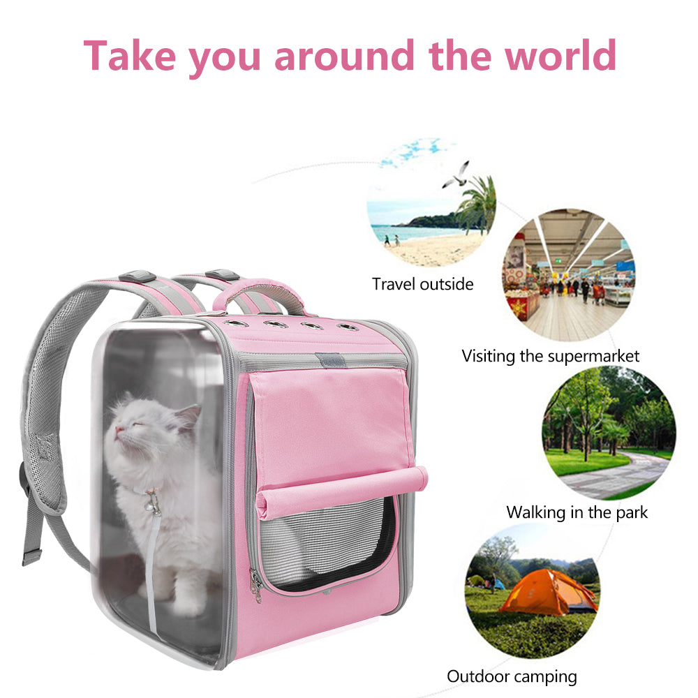 Clear View Breathable Pet Backpack