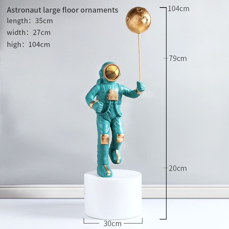 Astro Spacewalk Statue Decor