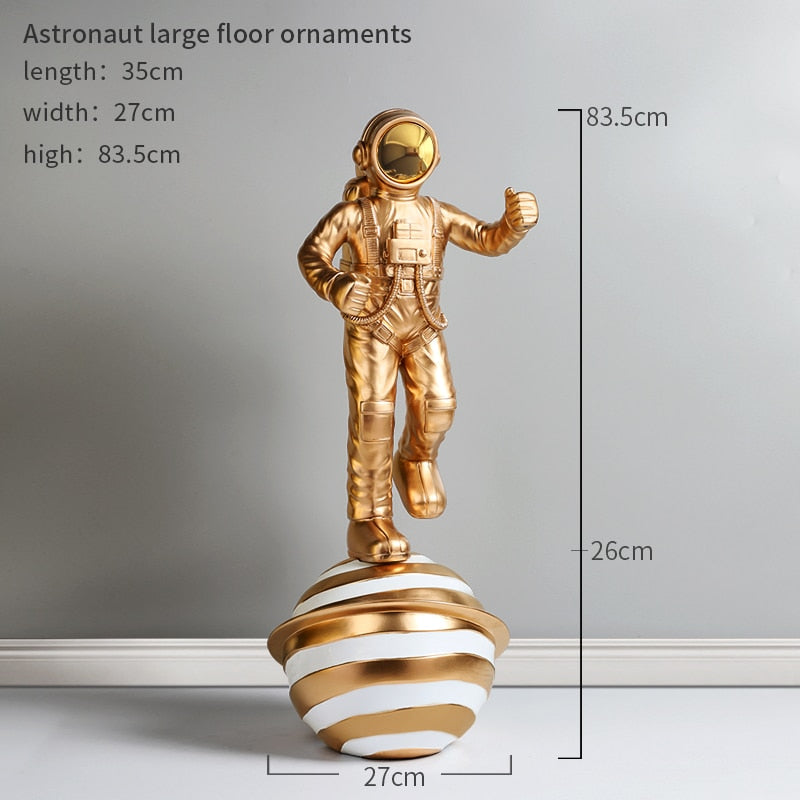 Astro Spacewalk Statue Decor