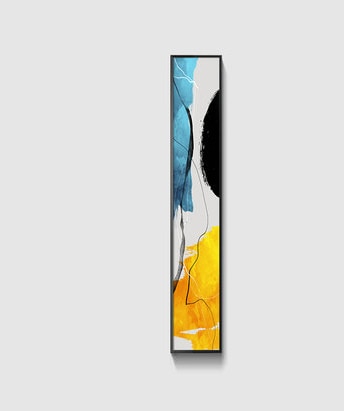 Coral Aura Abstract Canvas Print