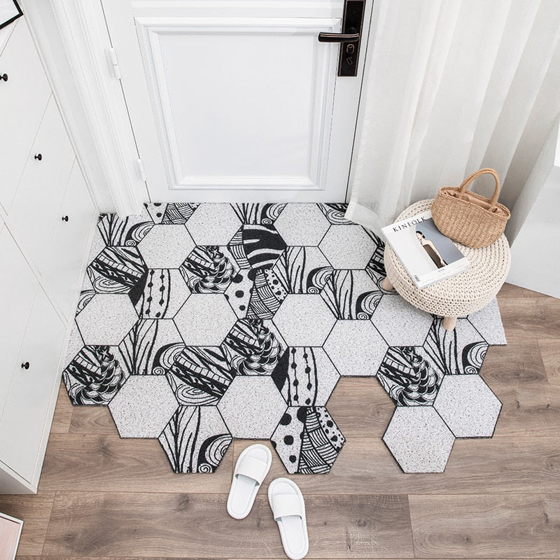 Mono Hex Non-Slip Mat