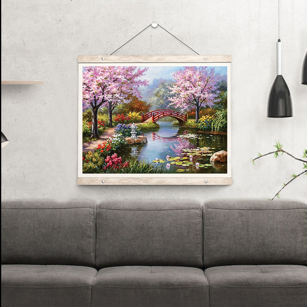 Landscape DIY Mosaic Painting Decor