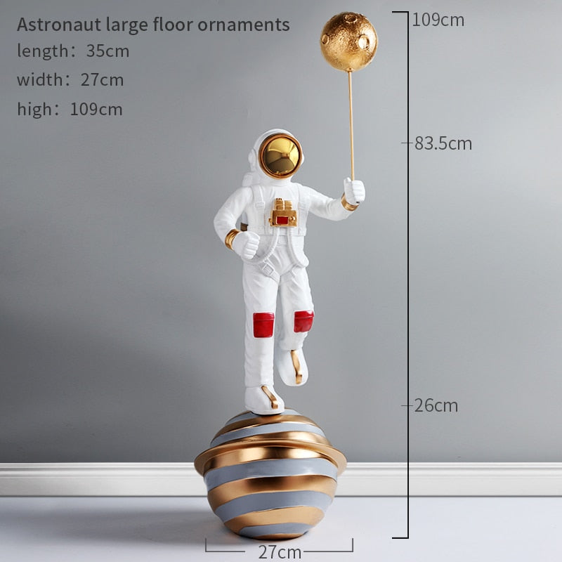 Astro Spacewalk Statue Decor