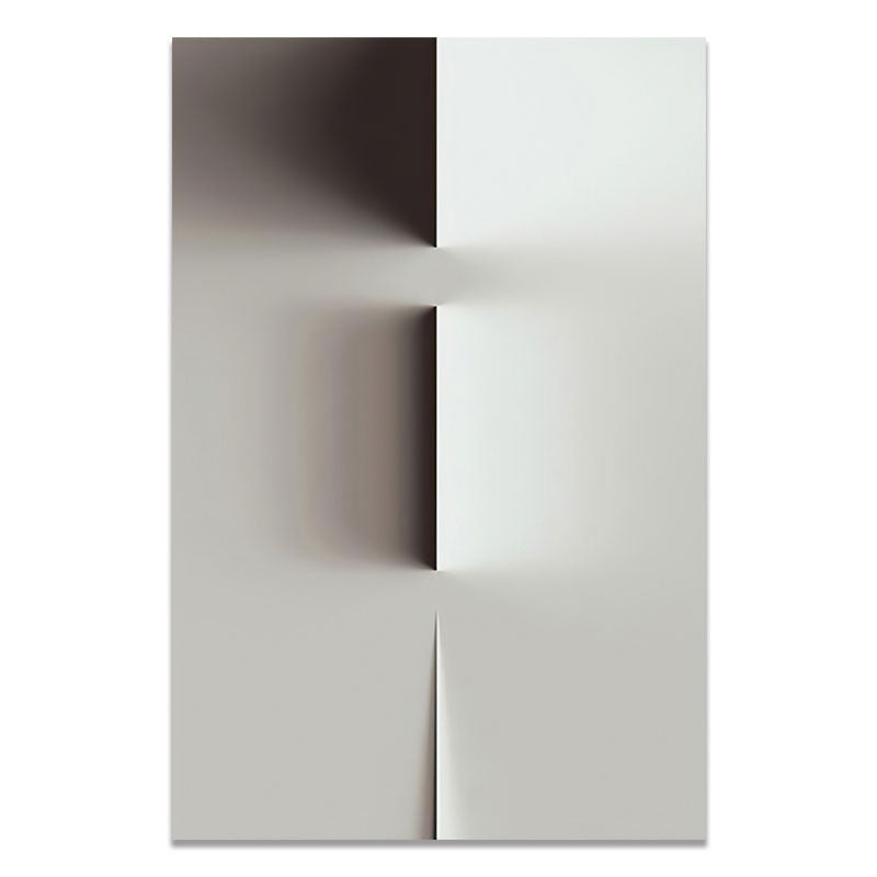 Geometric Tonal Abstract Canvas Art