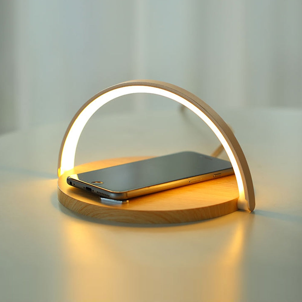 Light Arc Wireless Charger Lamp