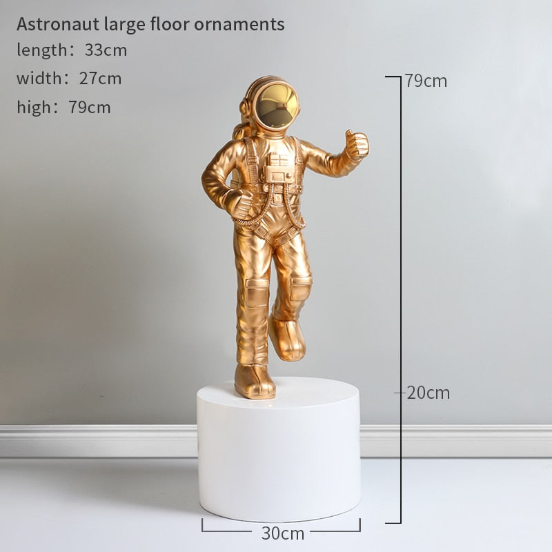 Astro Spacewalk Statue Decor