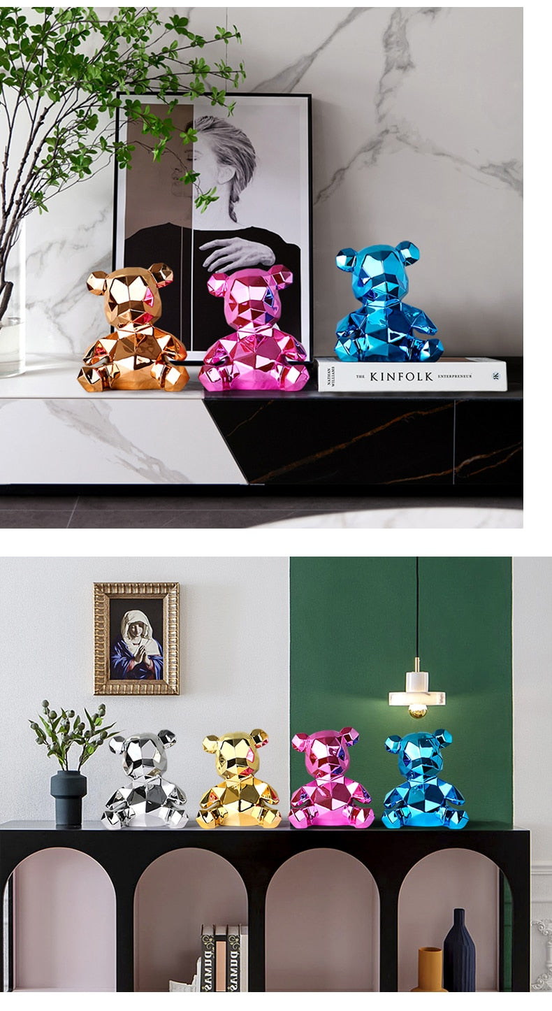Prism Modern Bear Decor