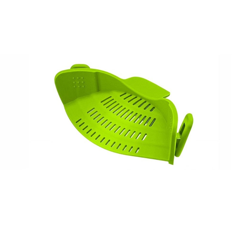 Silicone Kitchen Strainer Clip Drain