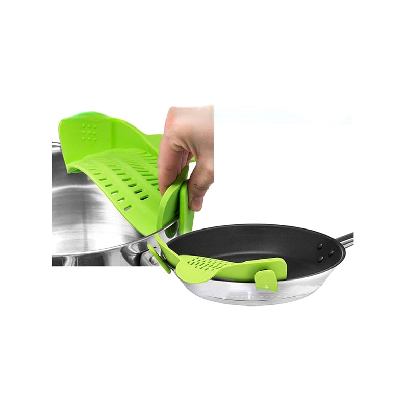 Silicone Kitchen Strainer Clip Drain