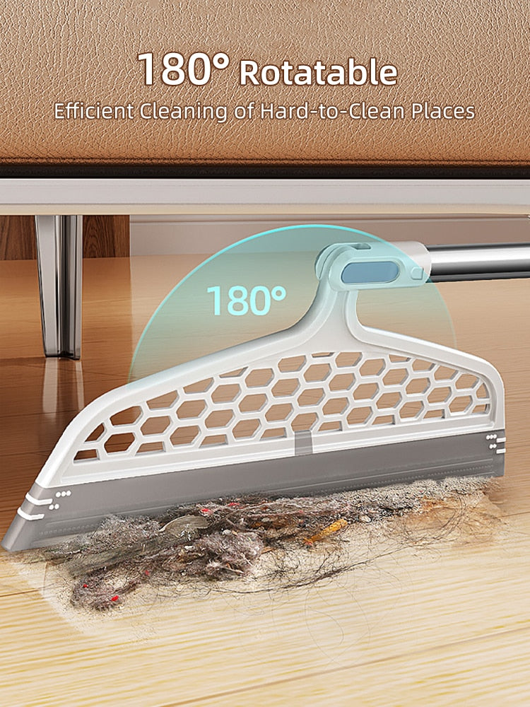 Adjustable Silicone Sweeping Broom