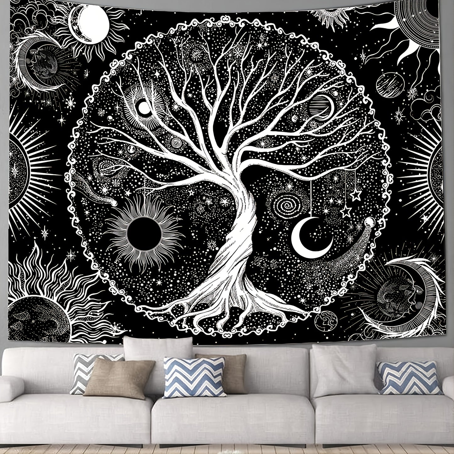 Origin Tree Of Life Tapestry Decor
