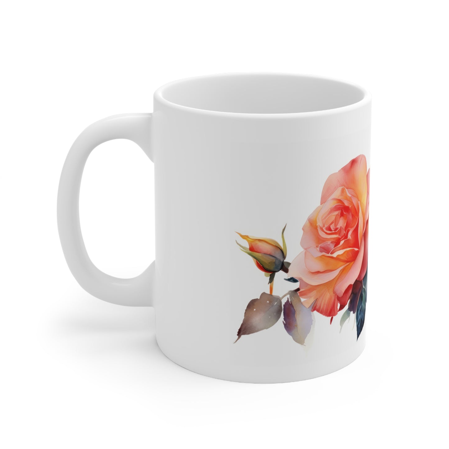 Floral Bloom Ceramic Mug