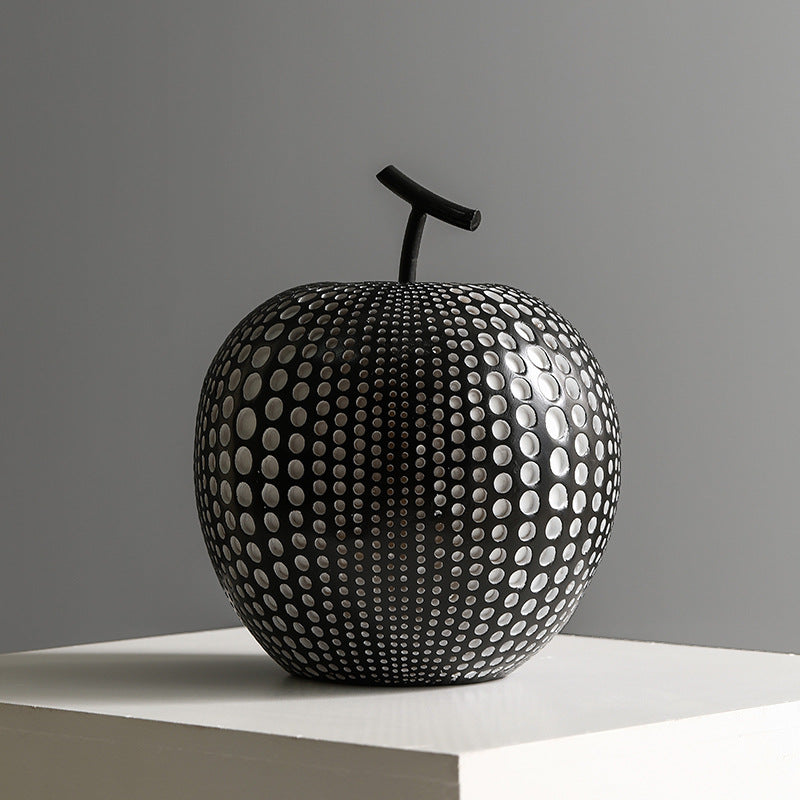 Monochrome Fruit Resin Decor