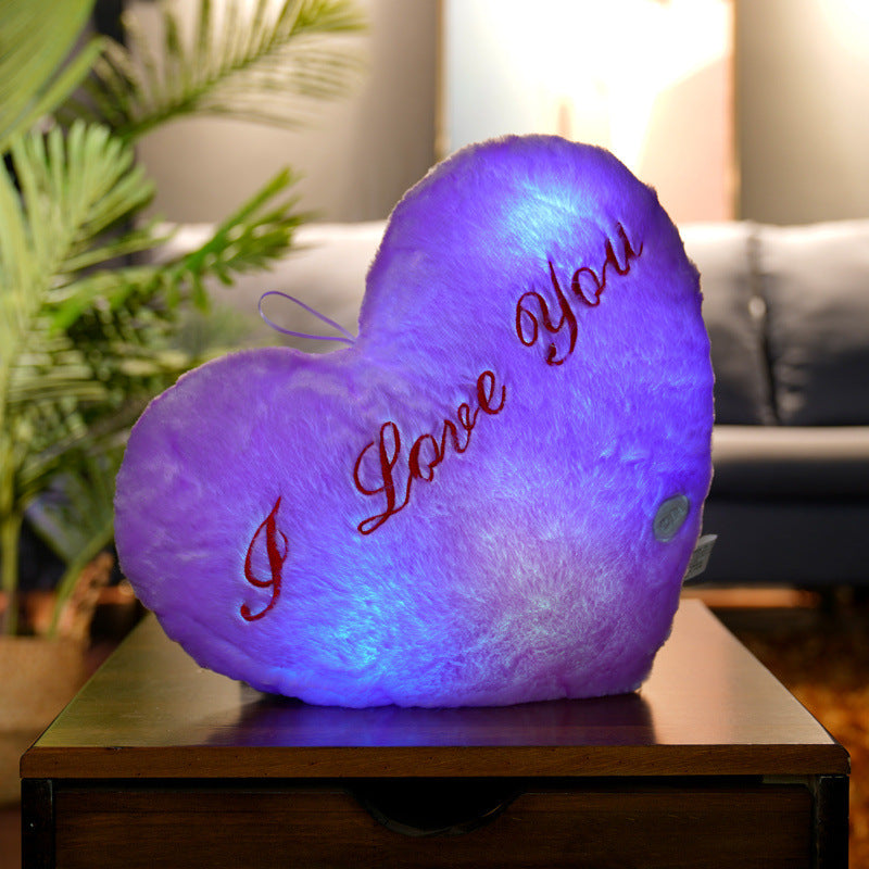 Luminous Multicolor Body Pillow