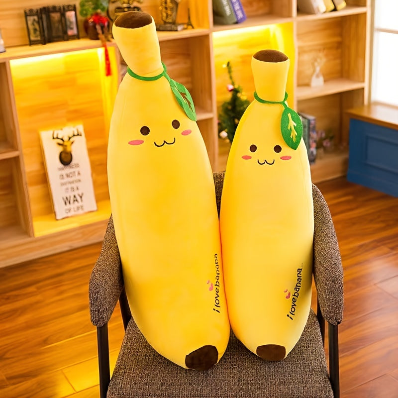 Yellow Banana Soft Accent Pillow