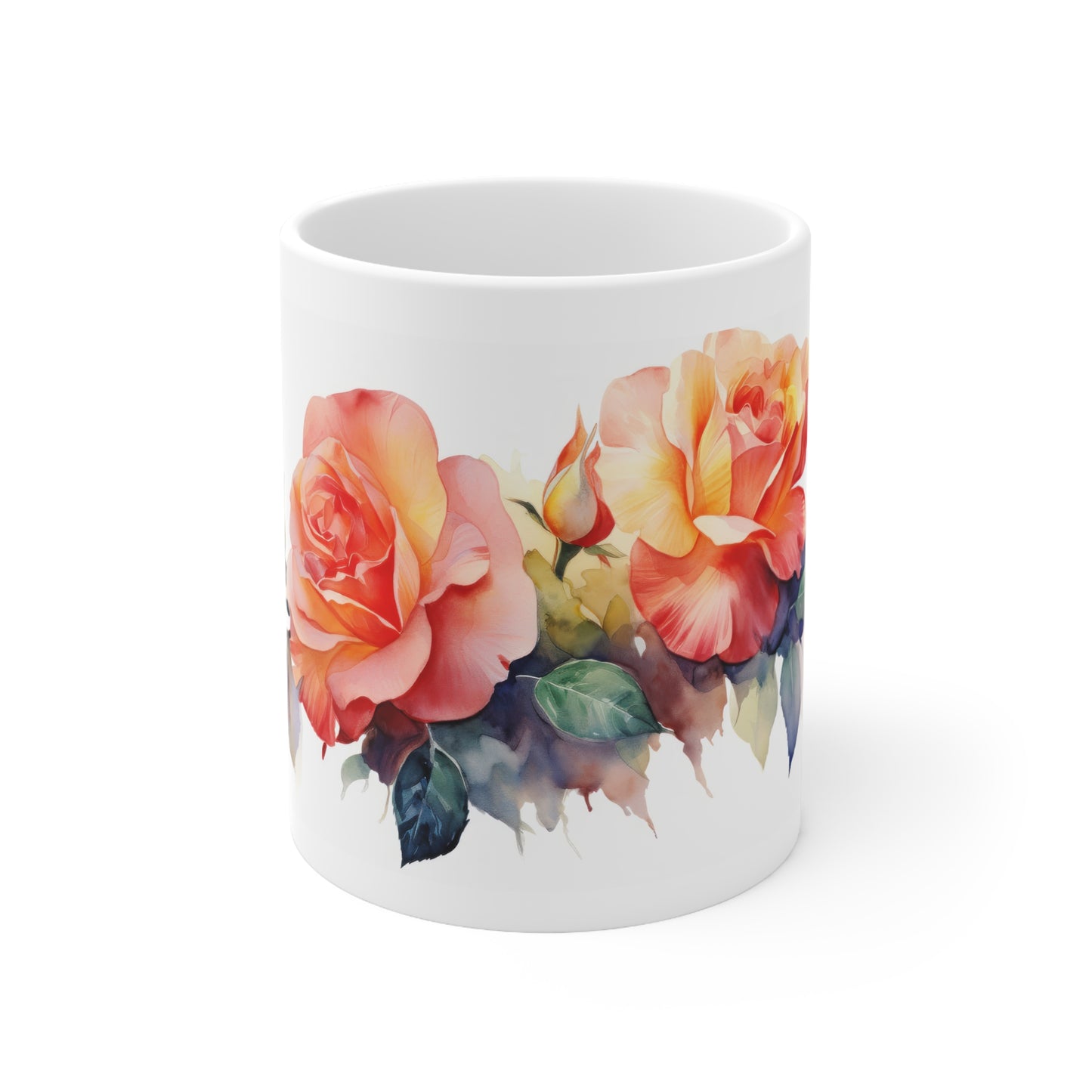 Floral Bloom Ceramic Mug