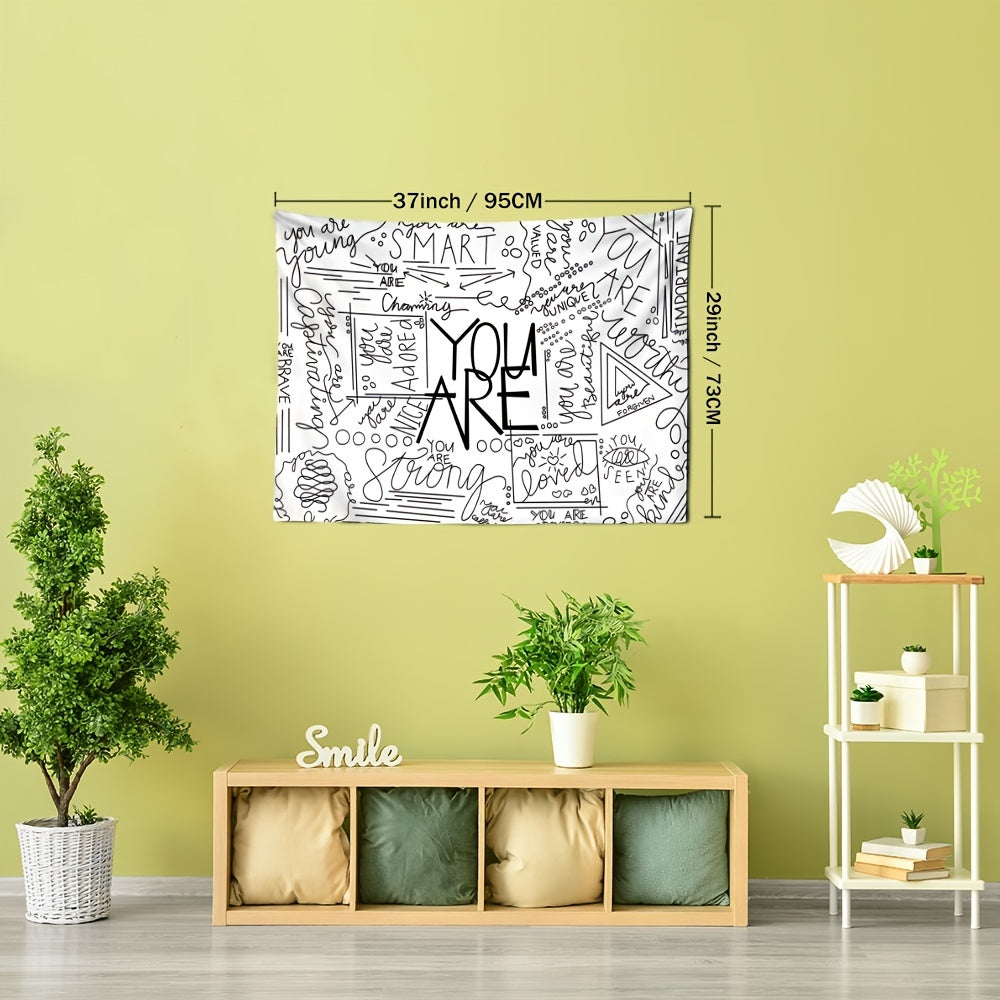 Dream Positive Inspirational Tapestry Decor