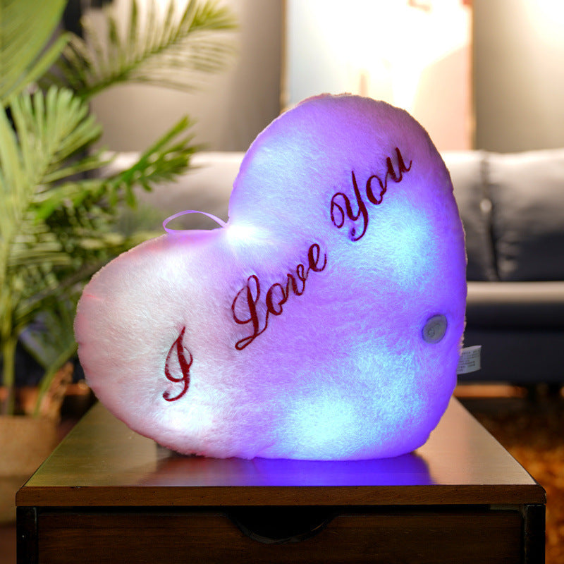 Luminous Multicolor Body Pillow