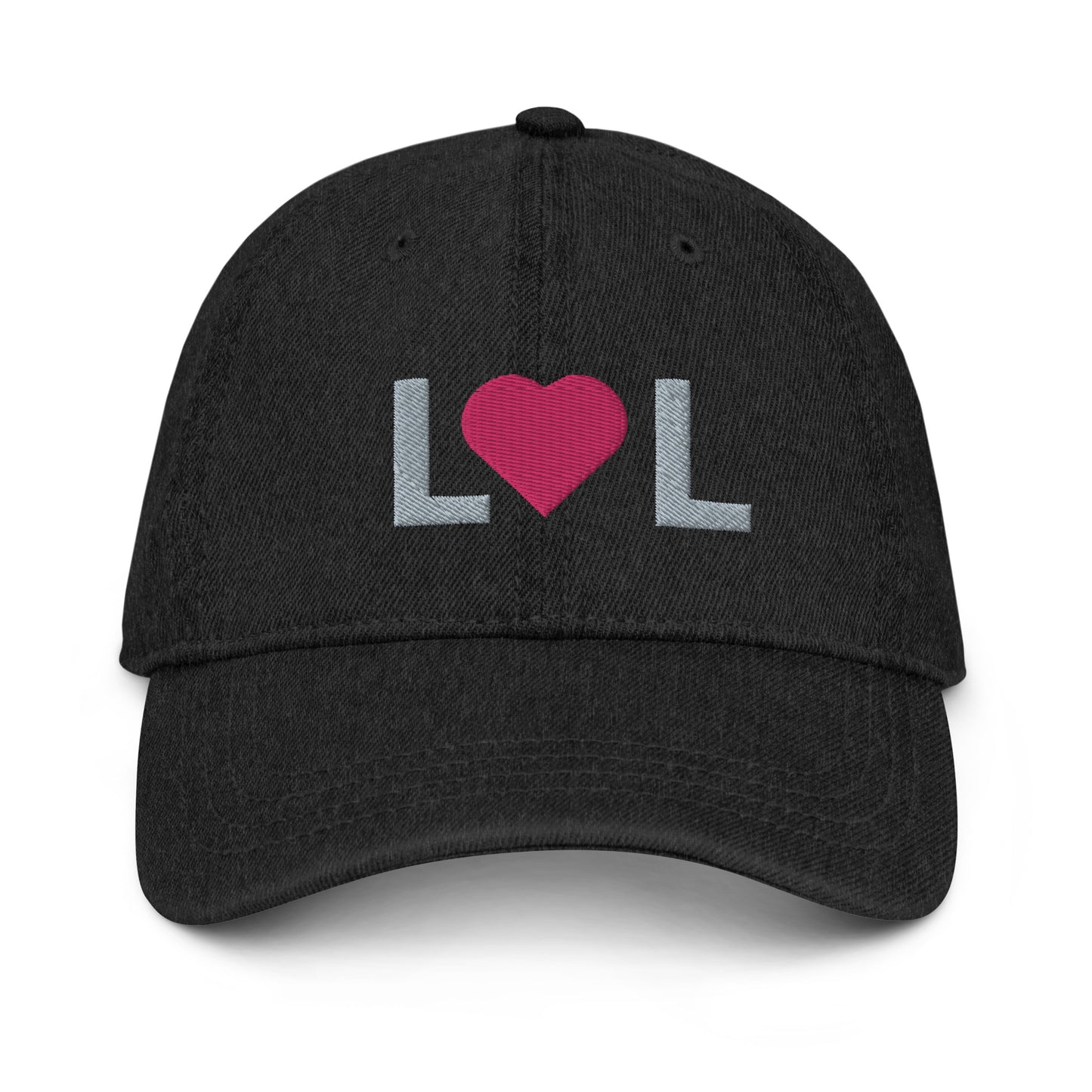 Love Out Loud Embriodered Denim Hat