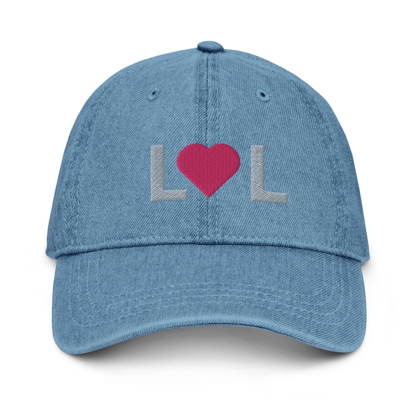 Love Out Loud Embriodered Denim Hat
