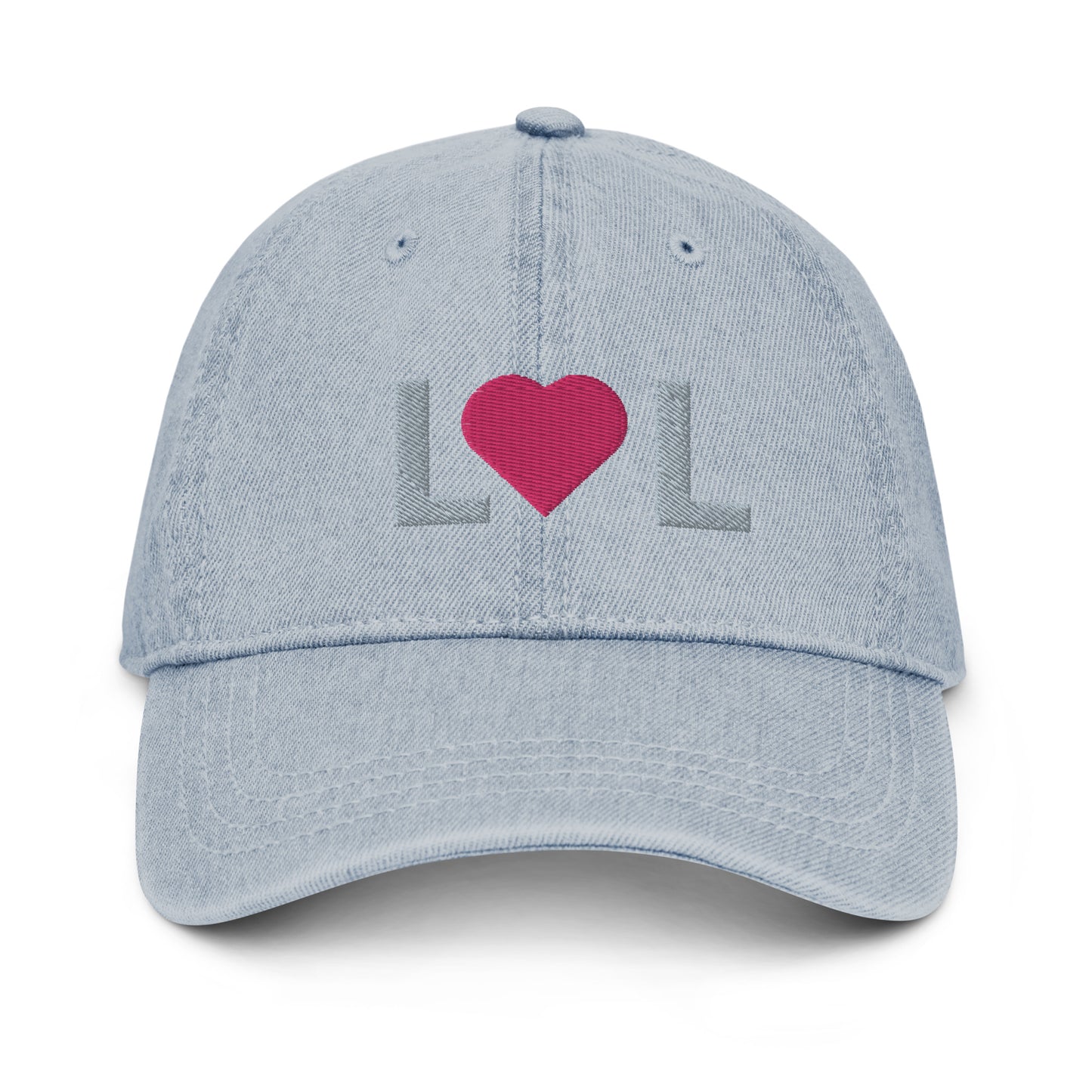 Love Out Loud Embriodered Denim Hat