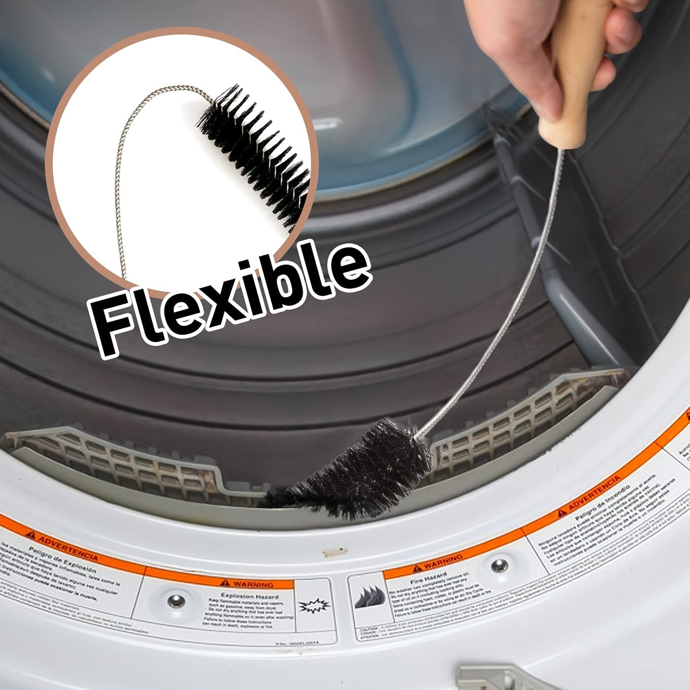 Flexible Dryer Vent Cleaner Kit
