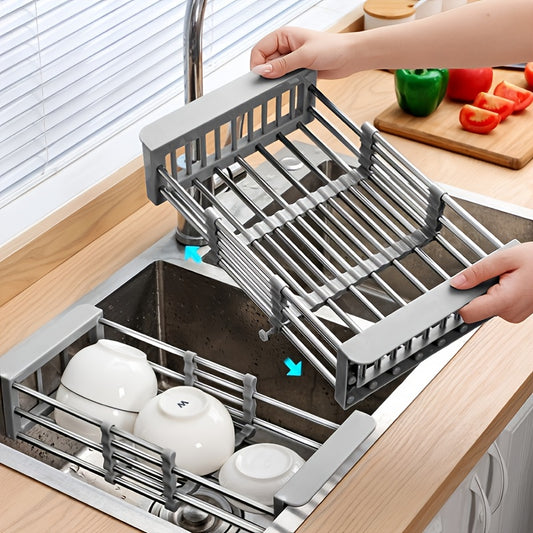 Adjustable Stainless Steel Kitchen Basket