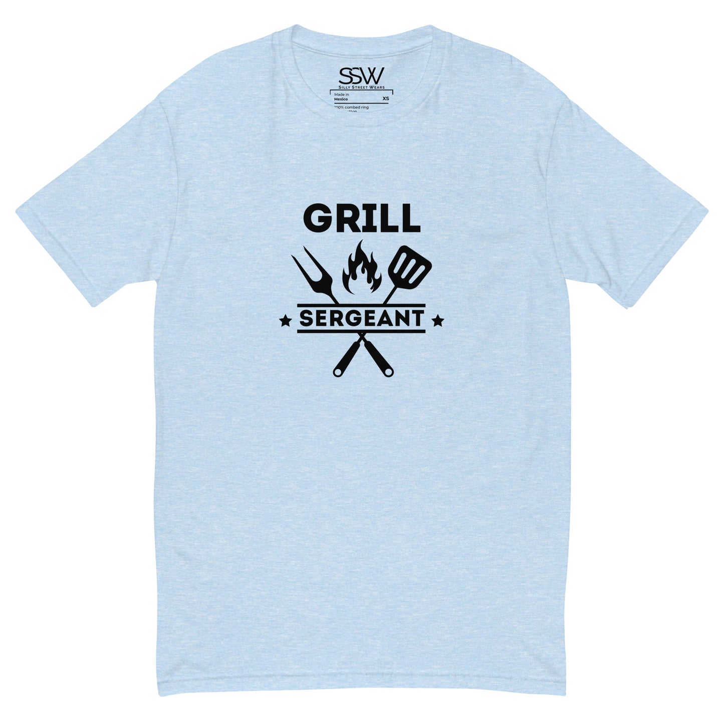 Grill sergeant Fitted T-shirt