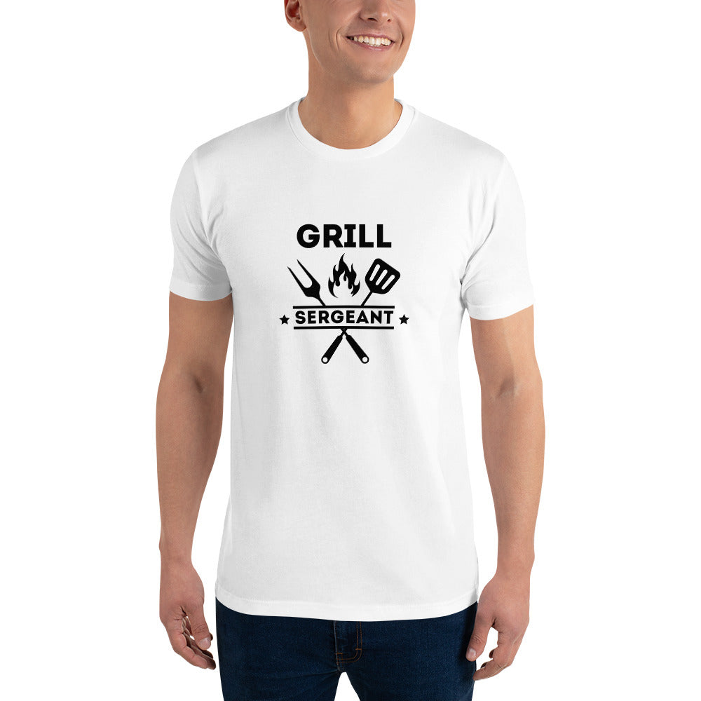 Grill sergeant Fitted T-shirt