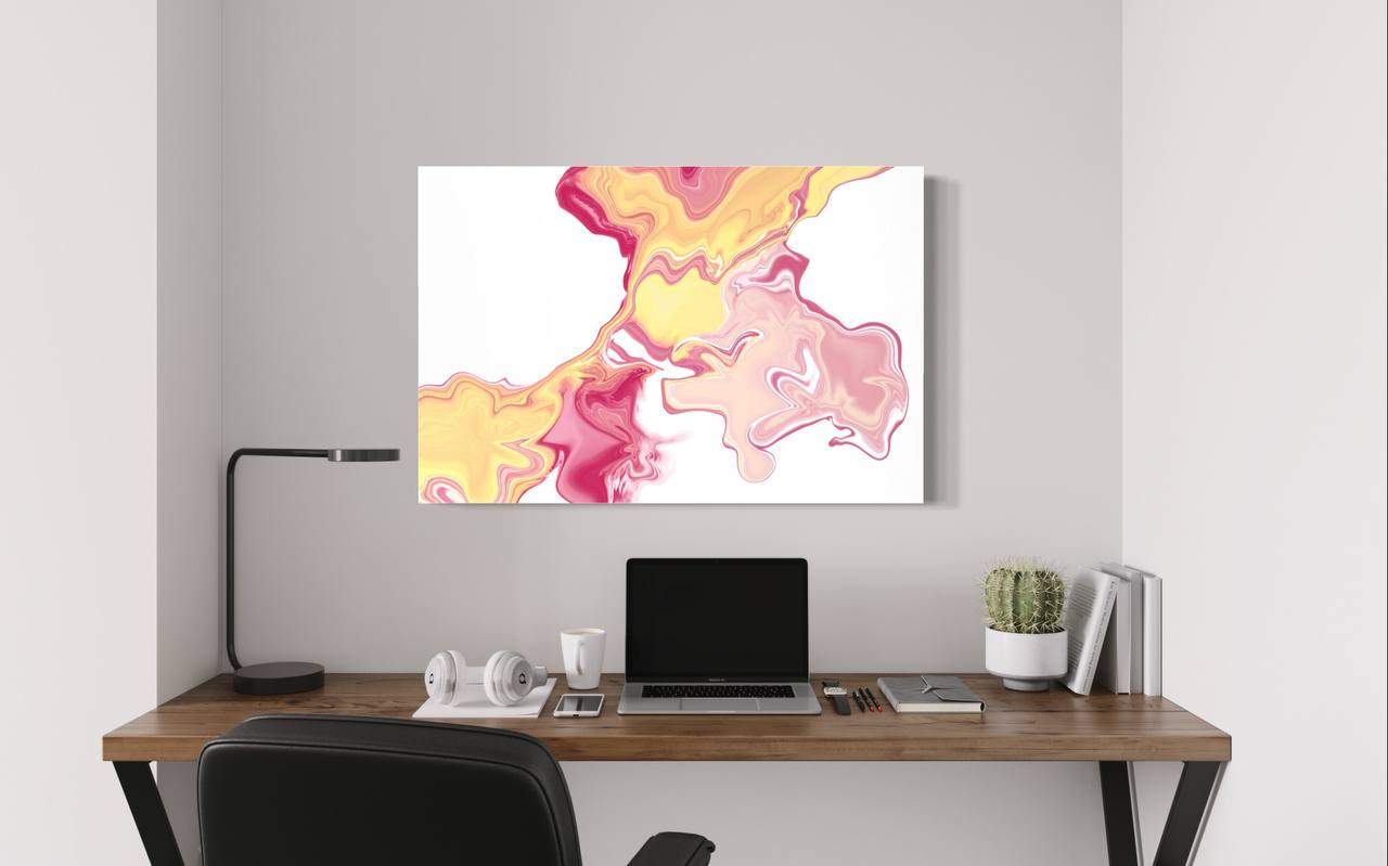 Fluid Series Abstract Canvas Print