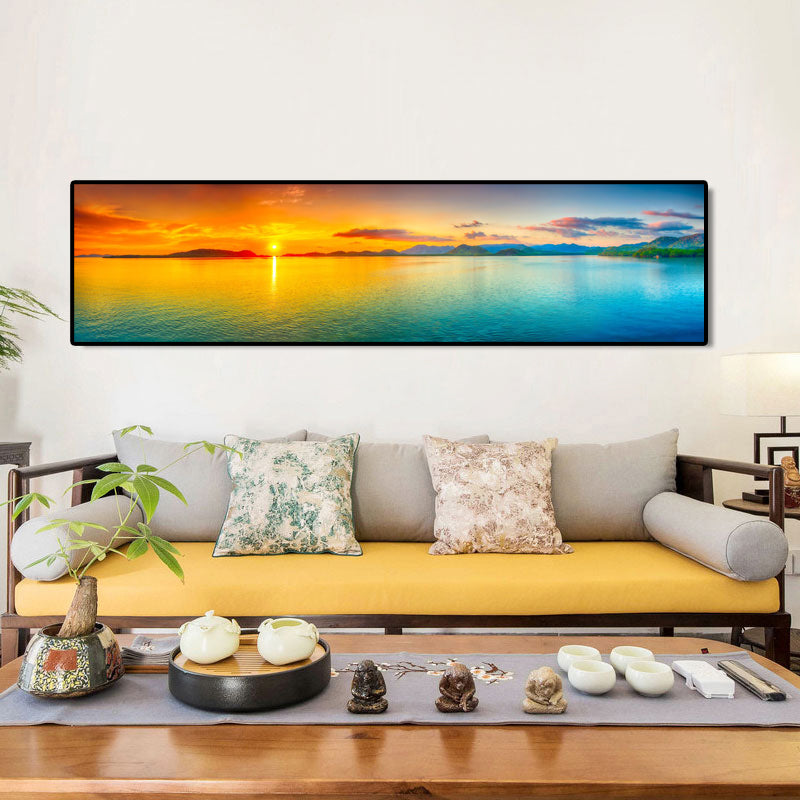Surreal Sunrise Landscape Canvas Print