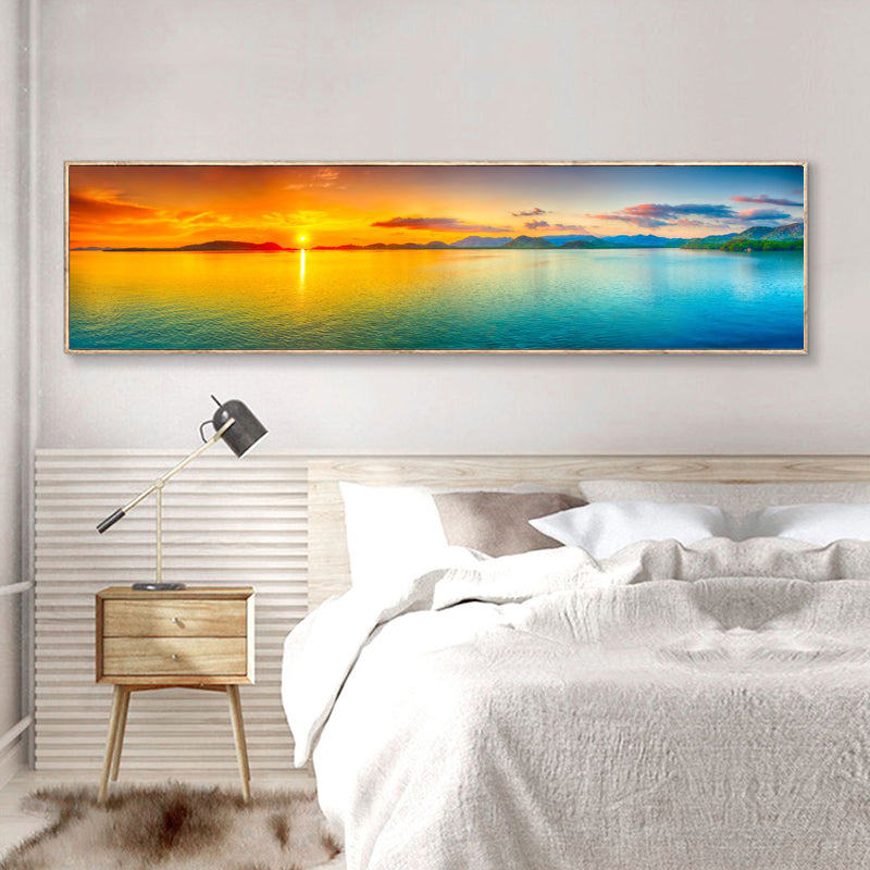 Surreal Sunrise Landscape Canvas Print