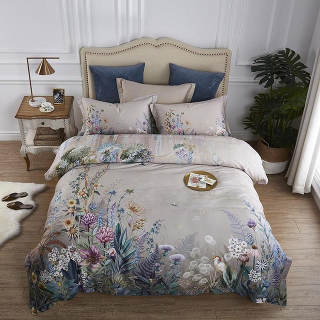 Egyptian Cotton Luxury Duvet Set freeshipping - khollect