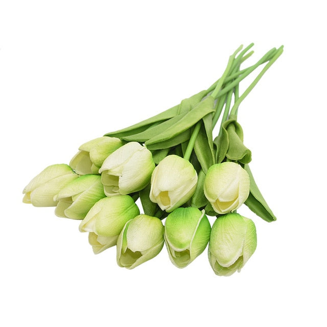 Artificial Tulip Bouquet Decor freeshipping - khollect